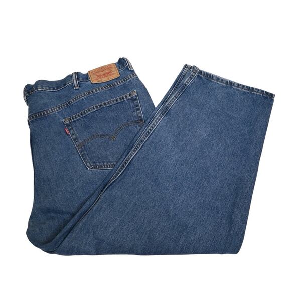 Levi's Men's 48X29 Vintage 550 Relaxed Fit Straight Leg Jean - Picture 3 of 10